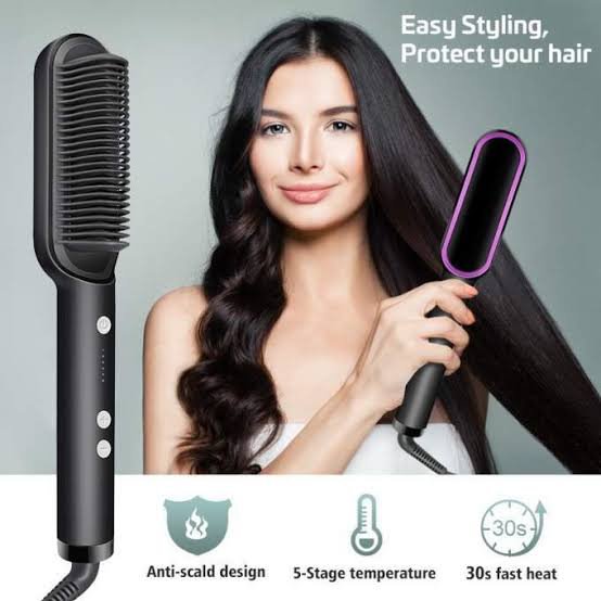 Straight Comb Temperature Controo Hair Straightener