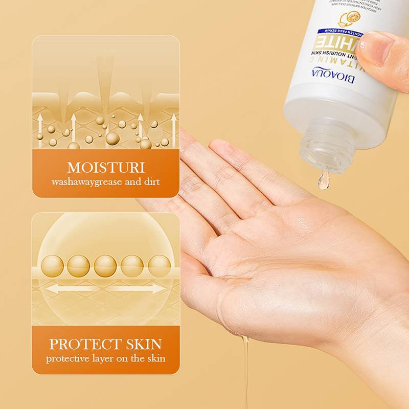 BIOAQUA Vitamin C Potent Nourish Skin White Brighten Face Serum 30ml