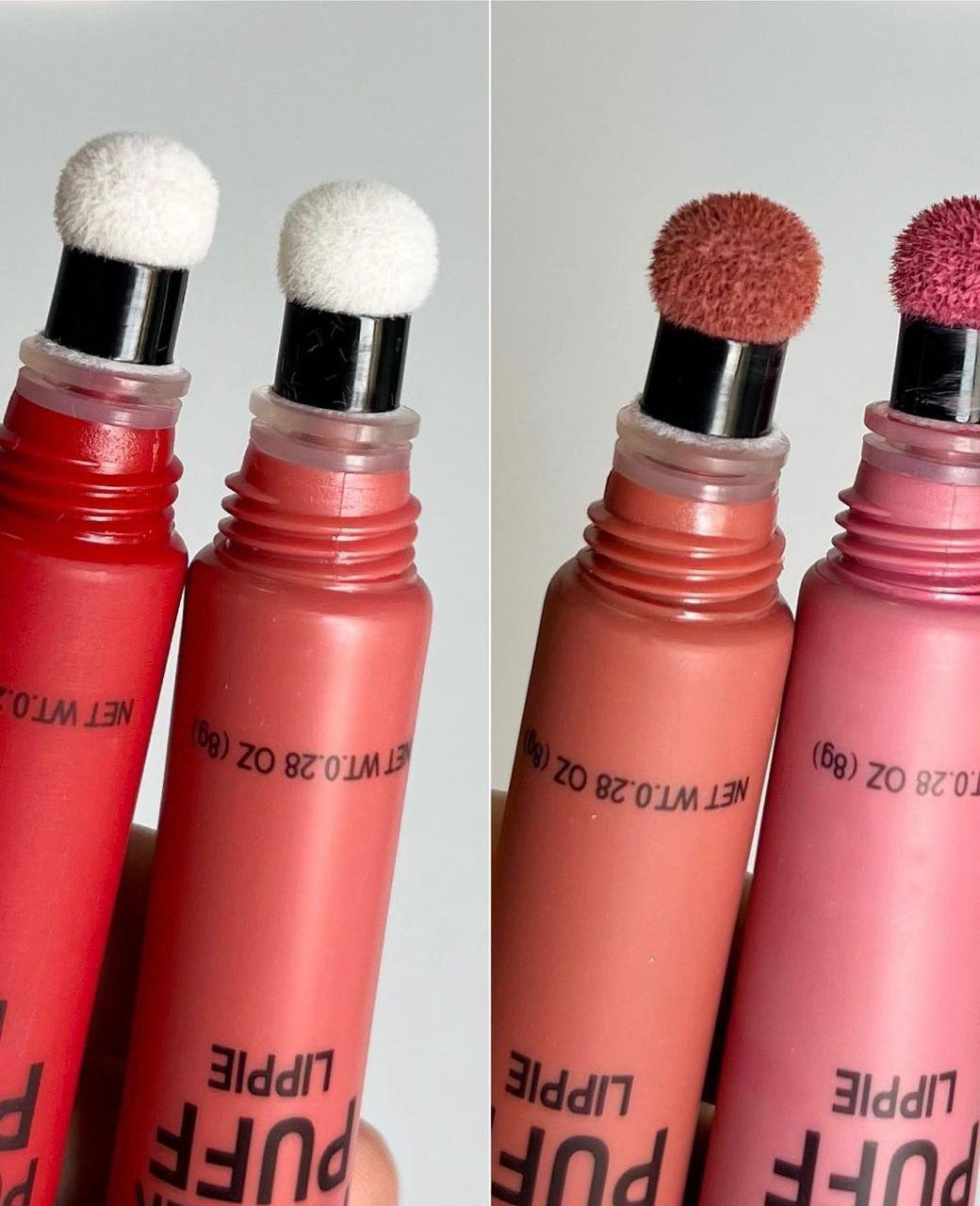 WARDA BEAUTY Powder Puff Liquid Blush  set of 4