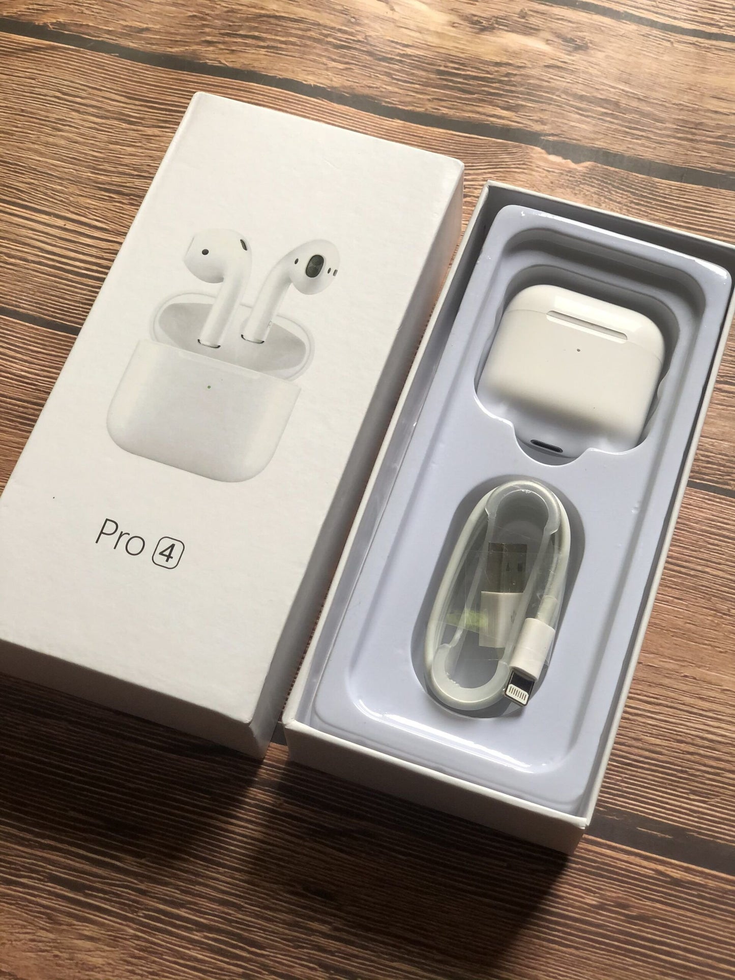 Pro 4 Wireless Airbuds with charging case