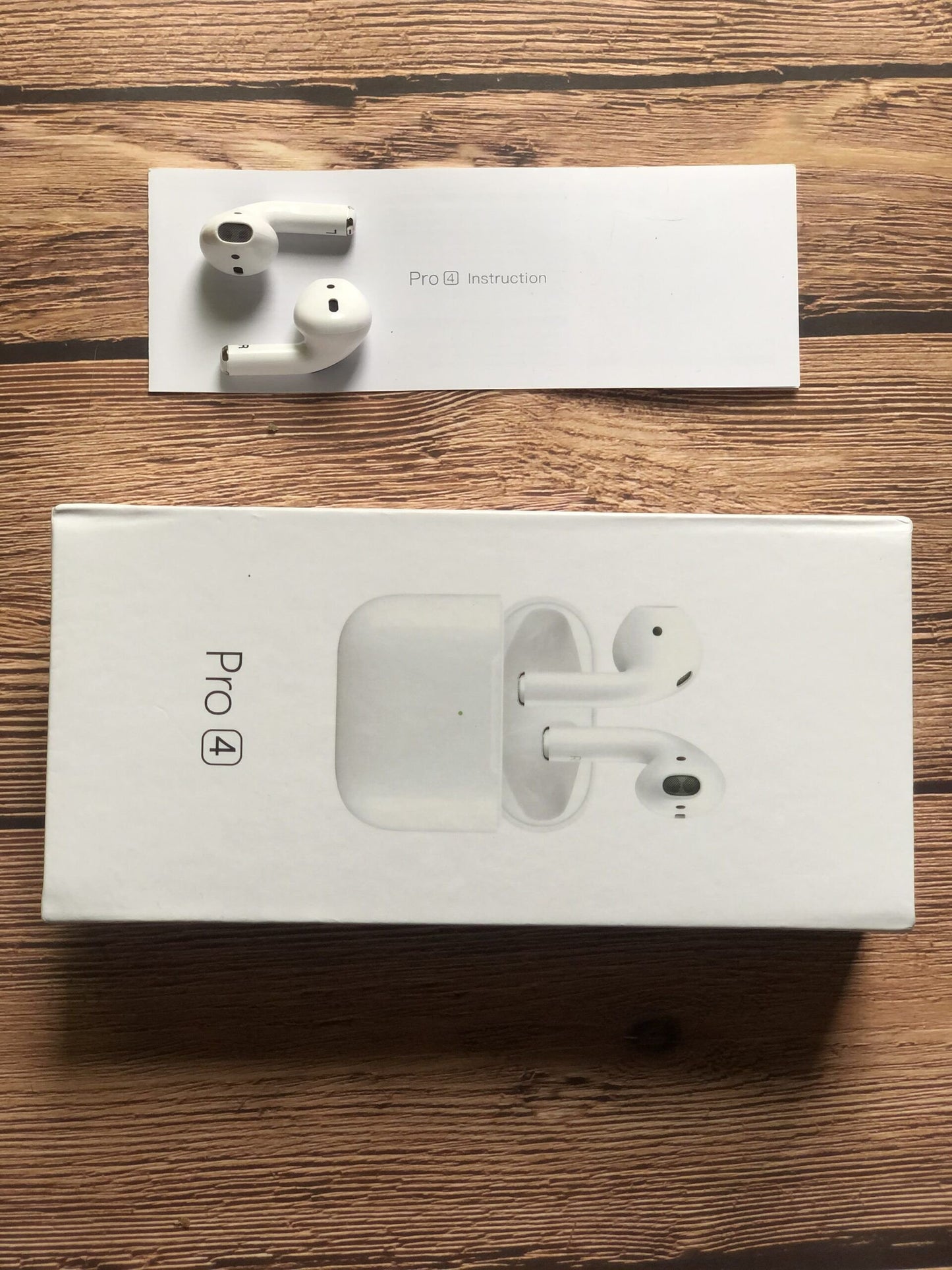Pro 4 Wireless Airbuds with charging case