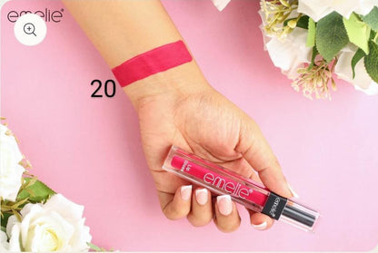Emelie Liquid Matte 24 hours Long lasting Waterproof Lipgloss