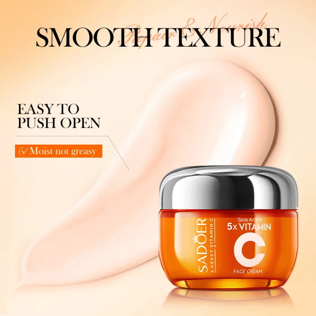 Sadoer 5x vitamin C Whitening Brightening Face Cream 50g