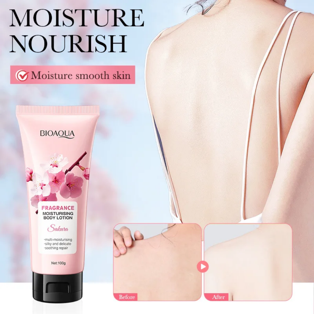 BIOAQUA Sakura Fragrance Moisturizing Body Lotion 100g