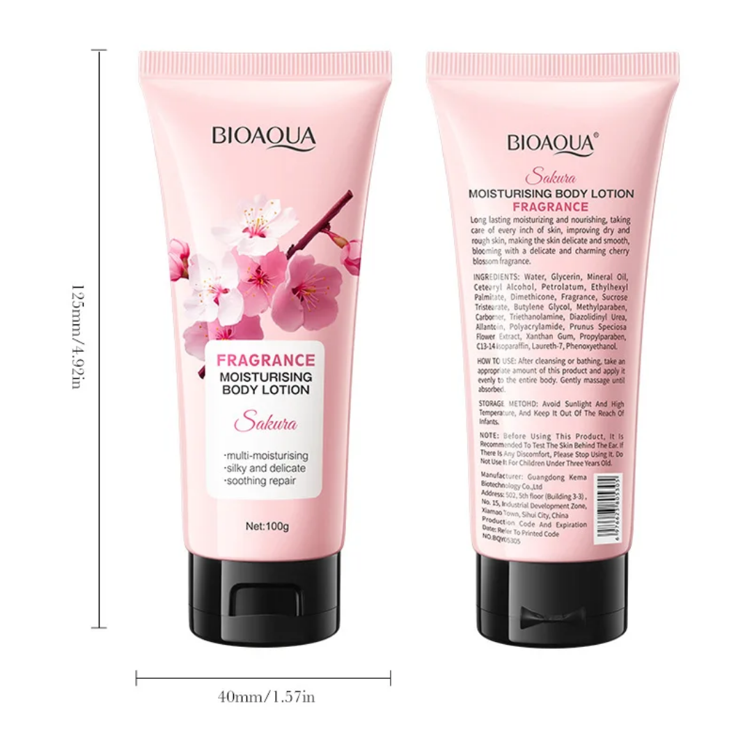 BIOAQUA Sakura Fragrance Moisturizing Body Lotion 100g