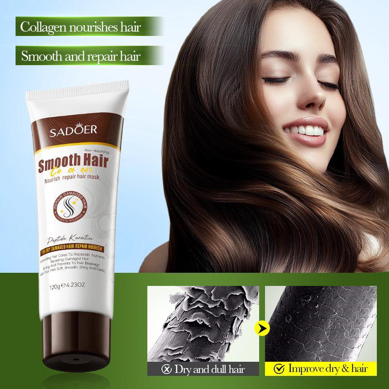 Sadoer Collagen Peptide Keratin Hair Mask 120g