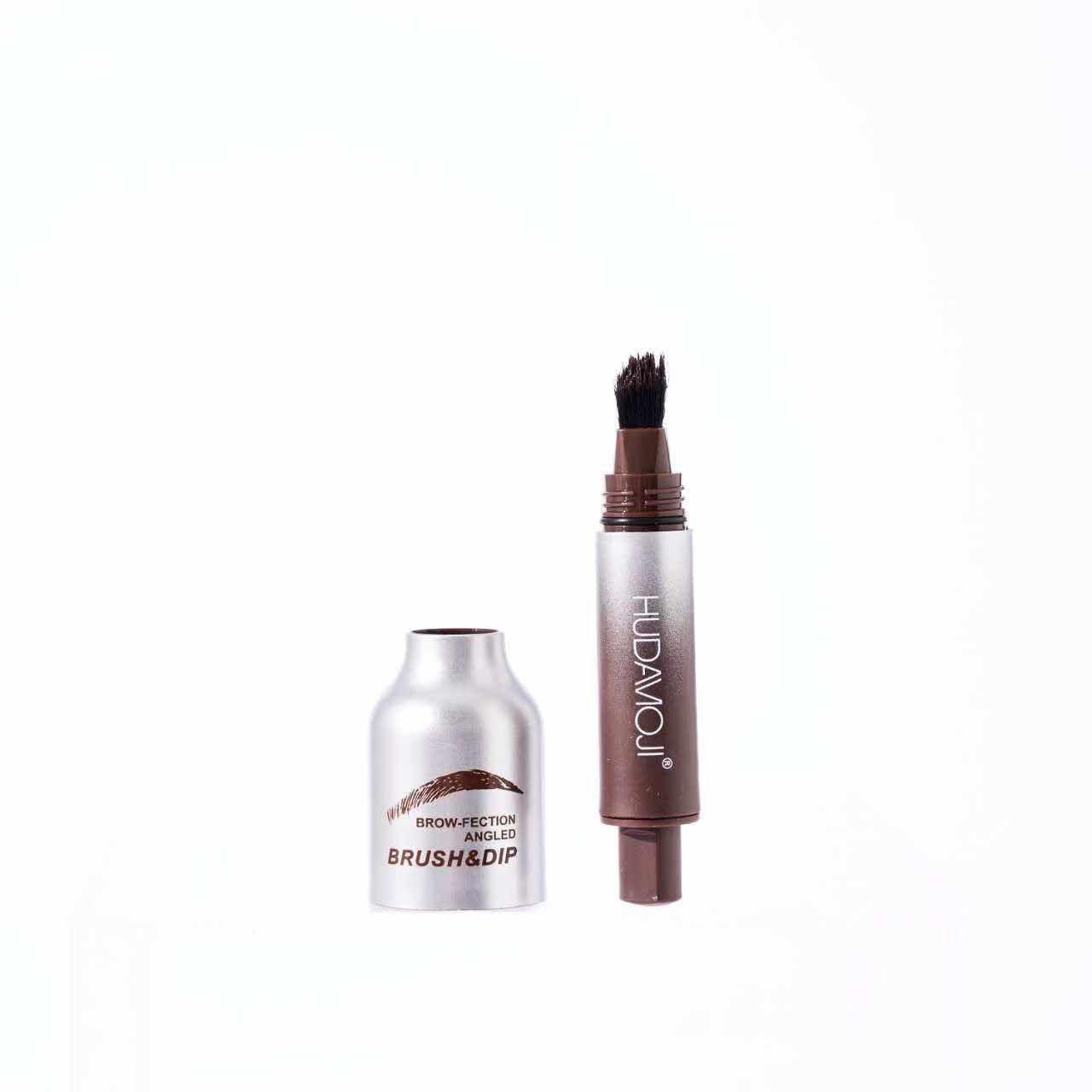 Hudamoji Brow fection Angled Brush and Dip Liquid Eyebrow Gel Pen
