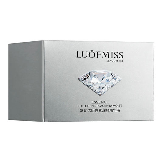 LOUFMISS Essence Fullerene Placenta Radiance Face Skin Care Vitamin E Repair anti-aging Facial serum fish capsules pack of 25