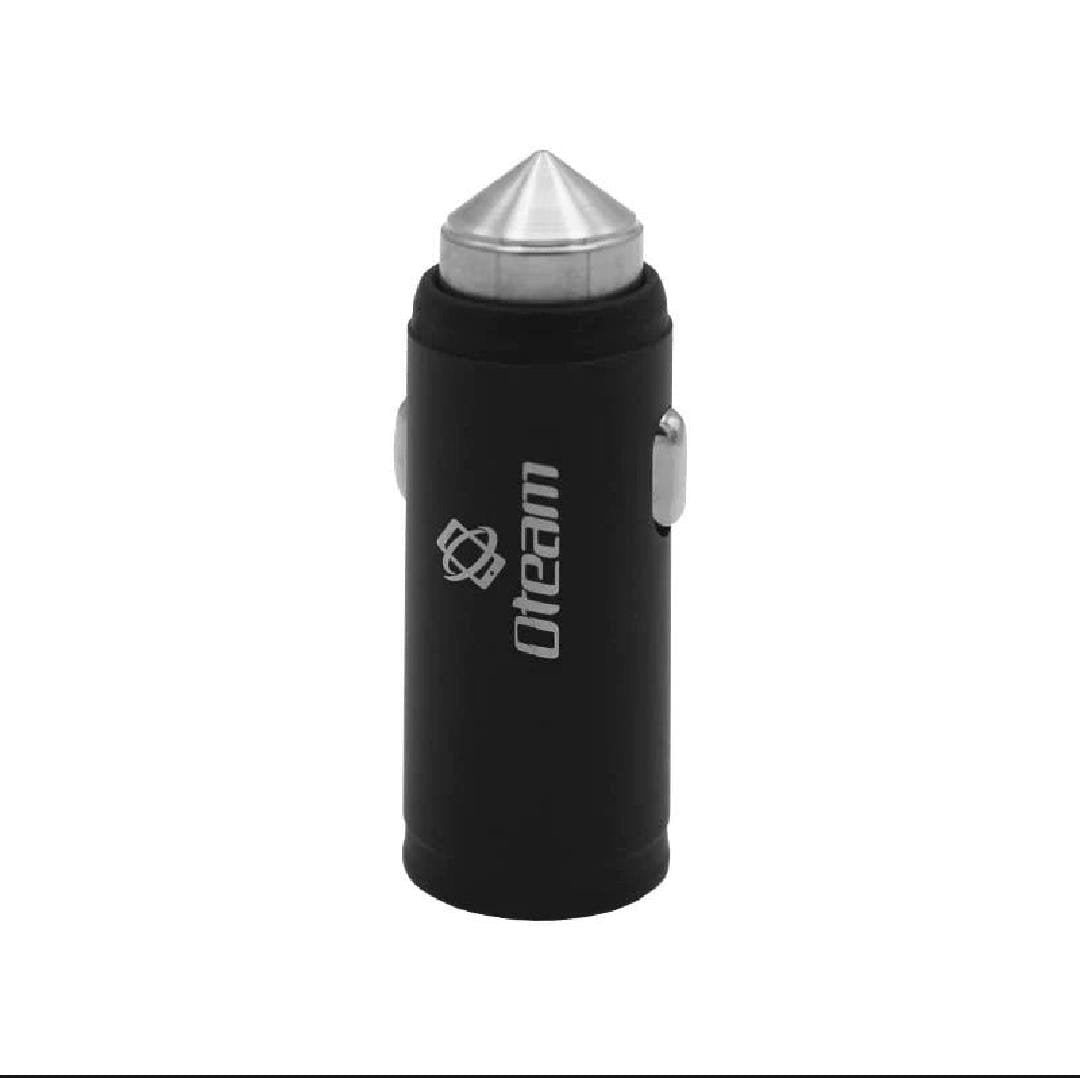 Oteam 3.8A MAX Full Body Aluminum Alloy Strong and Sturdy Car Charger (WKN-90)