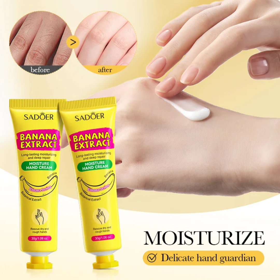 Sadoer Banana Extract Moisture Hand Cream 30g