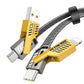 Callmate USB Type C Cable 1.5m 4in1 27W Metal Fast Charging Data Cable