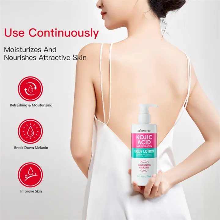 KORMESIC Kojic Acid And Collagen Body Lotion 250ml