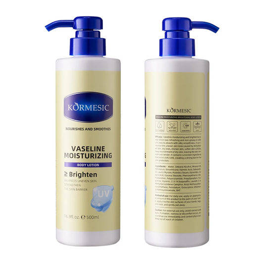 KORMESIC Vaseline Moistuizing Nourishes and Smoothes Body Lotion 500ml