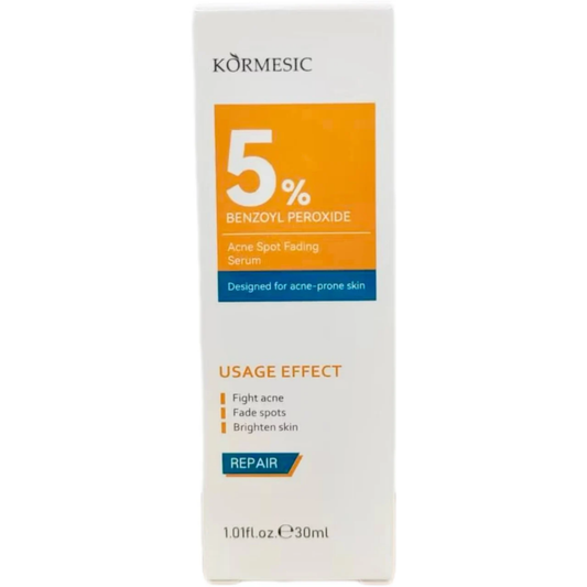 KORMESIC 5% Benzoyl Peroxide Acne Spot Fading Serum 30ml