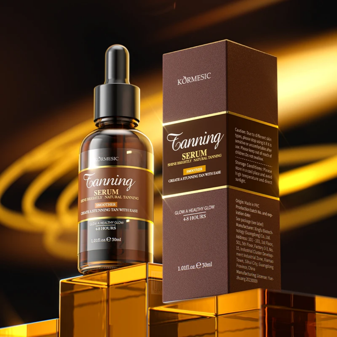 KORMESIC  Shiny Brightly Natural Tanning Serum 30ml