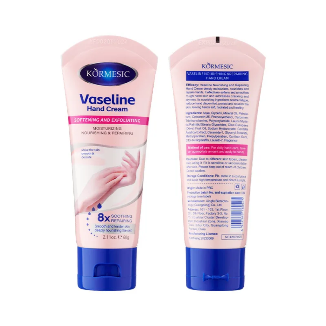 KORMESIC Vaseline Softening And Exfoliating Hand Cream 60g
