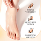 SADOER Whiten Foot Mask Pair