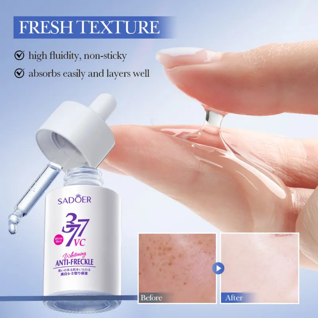SADOER 377 VC Nicotinamide \ Arbutin  Whitening Anti-Freckle Repair Nourish Serum 30ml