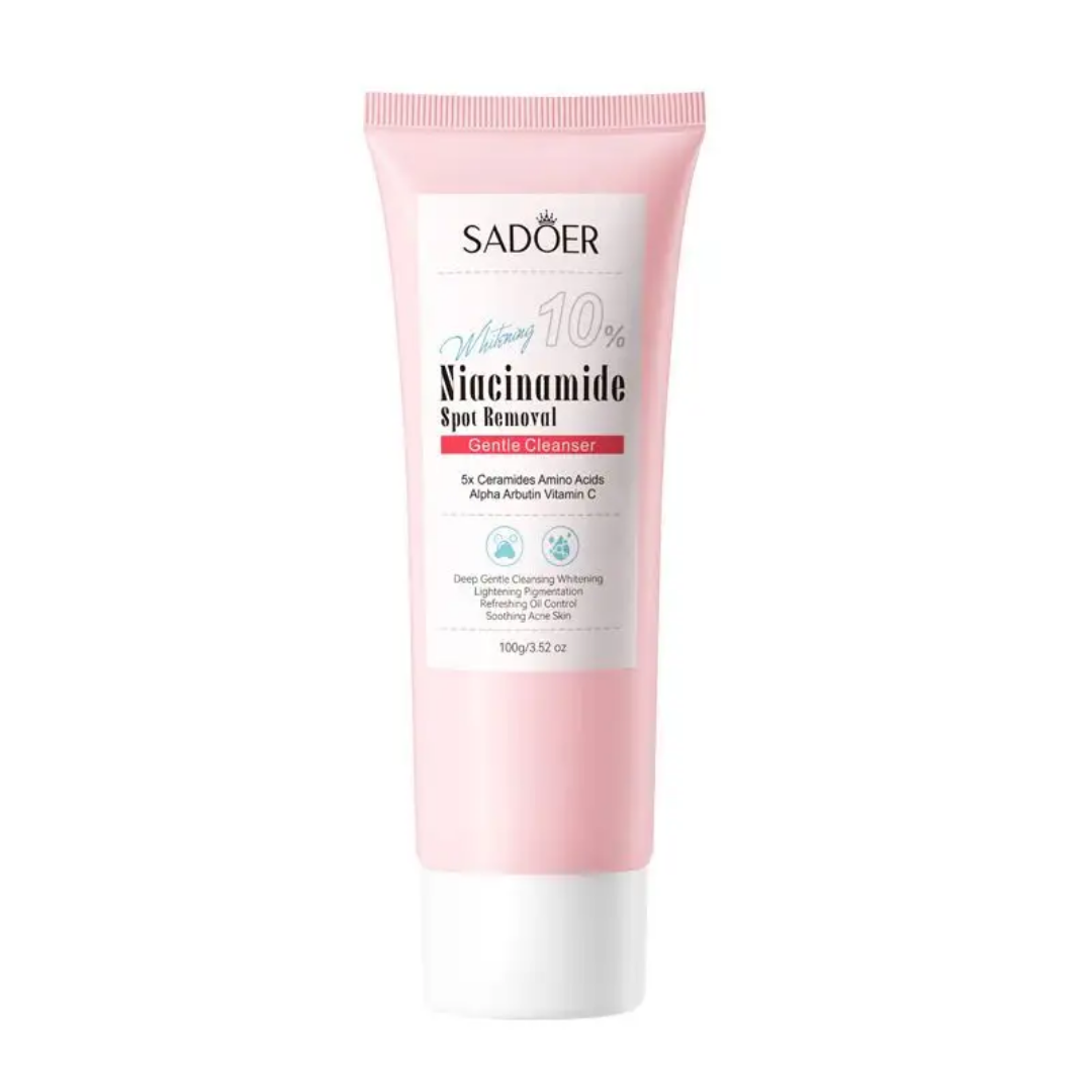 SADOER Whitening 10% Niacinamide spot Removal Gentle Cleanser 100g