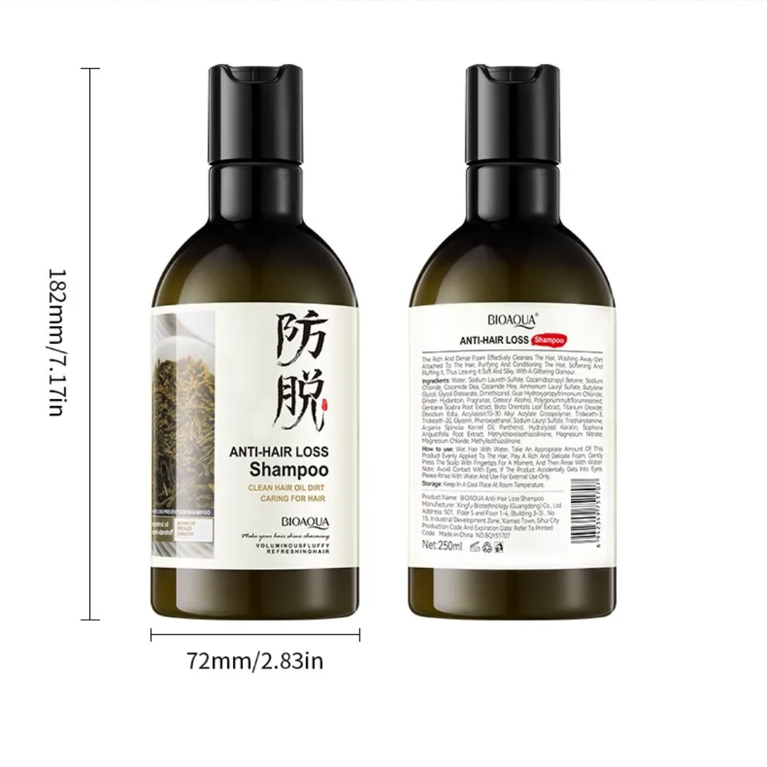 BIOAQUA Ginger Essence Silky Supple Anti-hair loss Shampoo 250ml