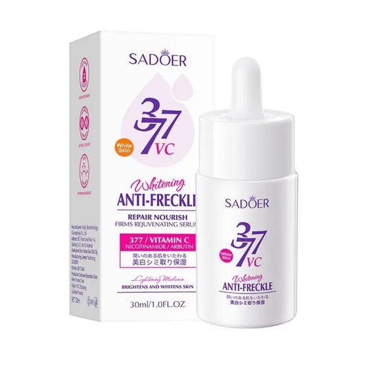 SADOER 377 VC Nicotinamide \ Arbutin  Whitening Anti-Freckle Repair Nourish Serum 30ml