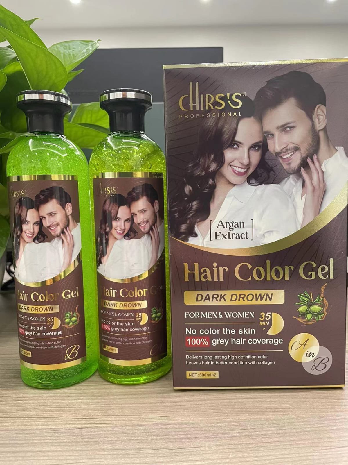 Chirs’s Hair Color Gel For Men & Women