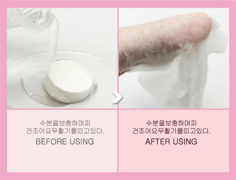 BIOAQUA Compressed Facial Candy Sheet Mask pack of 50