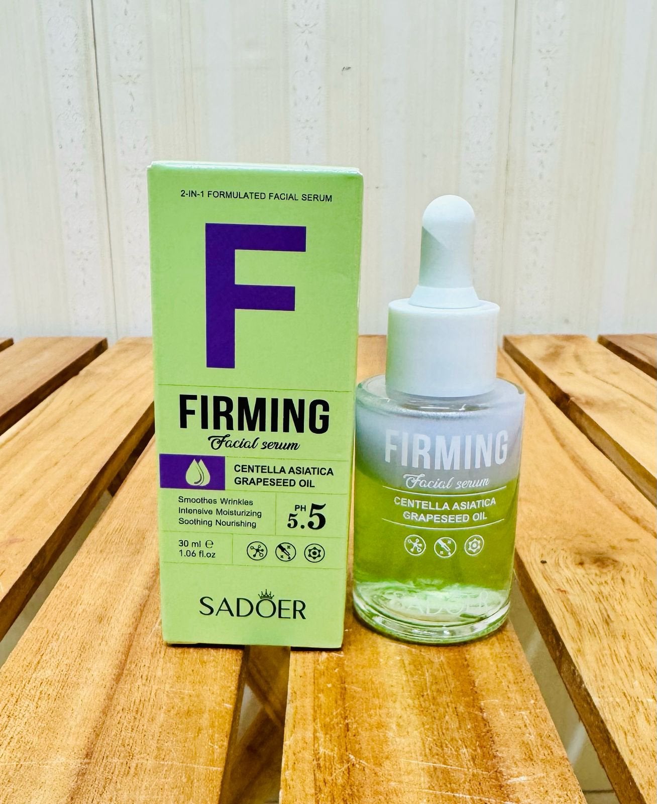 SADOER Firming Centella Asiatica Grapeseed Oil Facial Serum 30ml