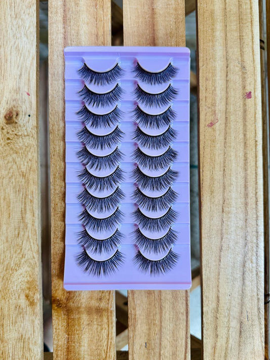 Eyelashes Pack of 10