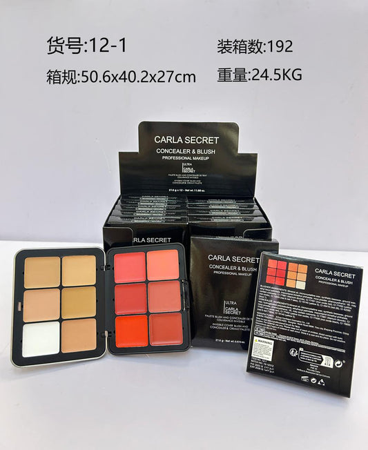 CARLA Secret Ultra Blush and Concealer Palette