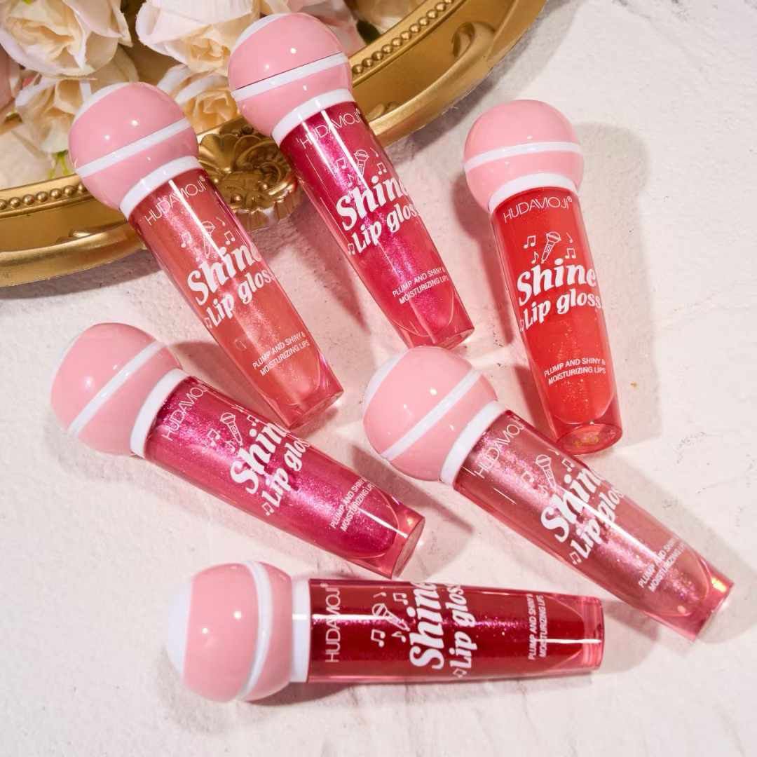 HUDAMOJI Plump And Shiny Moisturizing Lip Gloss set of 6 (LG-005)