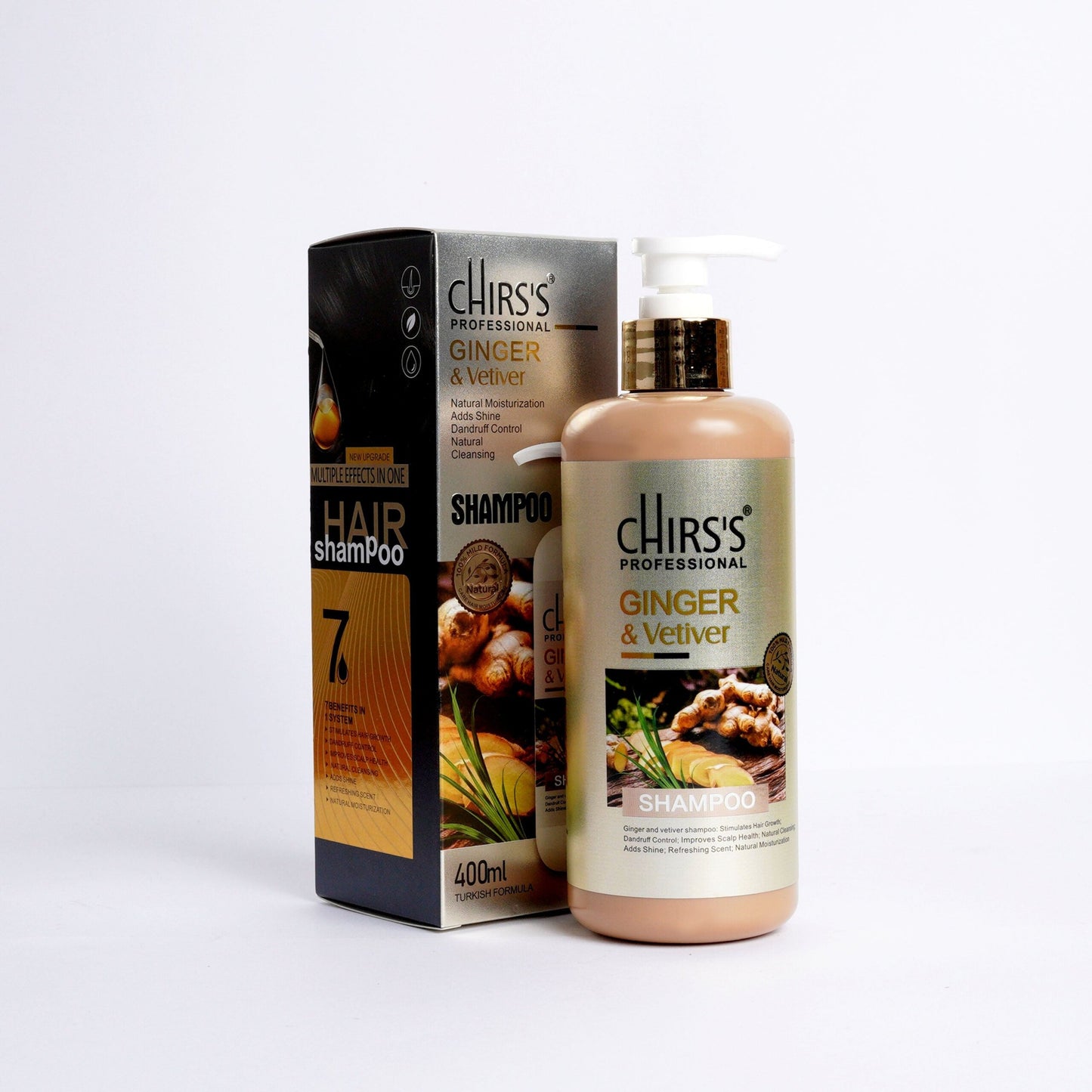 CHIRS's Hair Shampoo with 7 Benefits 400ml