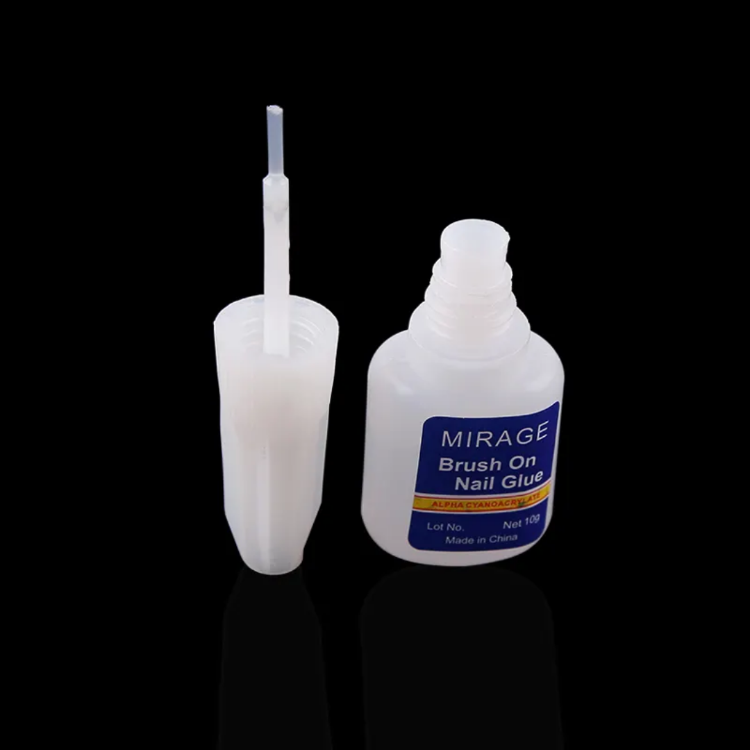 Mirage Brush On Nail Glue