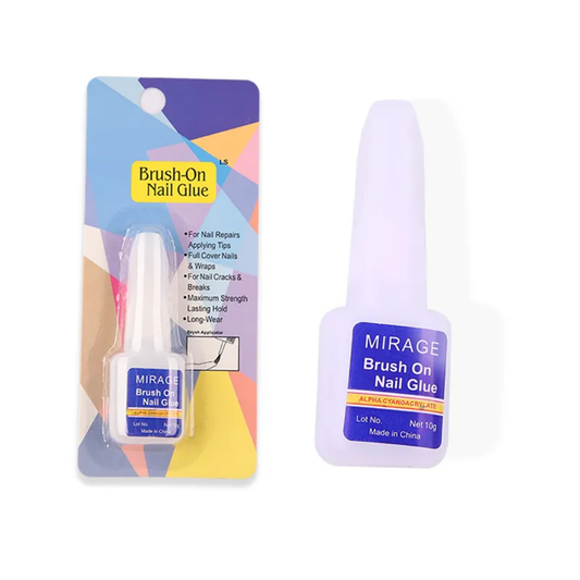 Mirage Brush On Nail Glue