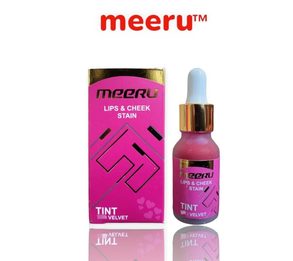 Meeru Lip & Cheek Stain Tint 15ml (stock Lot)