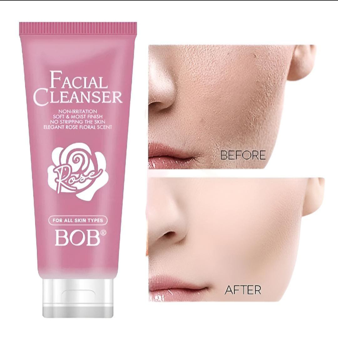 BOB Clearing & Smoothing Natural Ingredients Oil Control Facial Cleanser Face wash 110g
