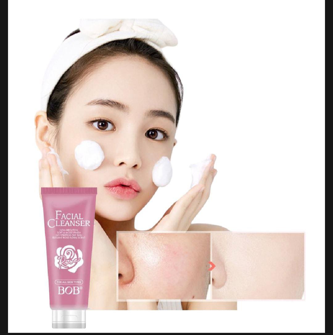 BOB Clearing & Smoothing Natural Ingredients Oil Control Facial Cleanser Face wash 110g