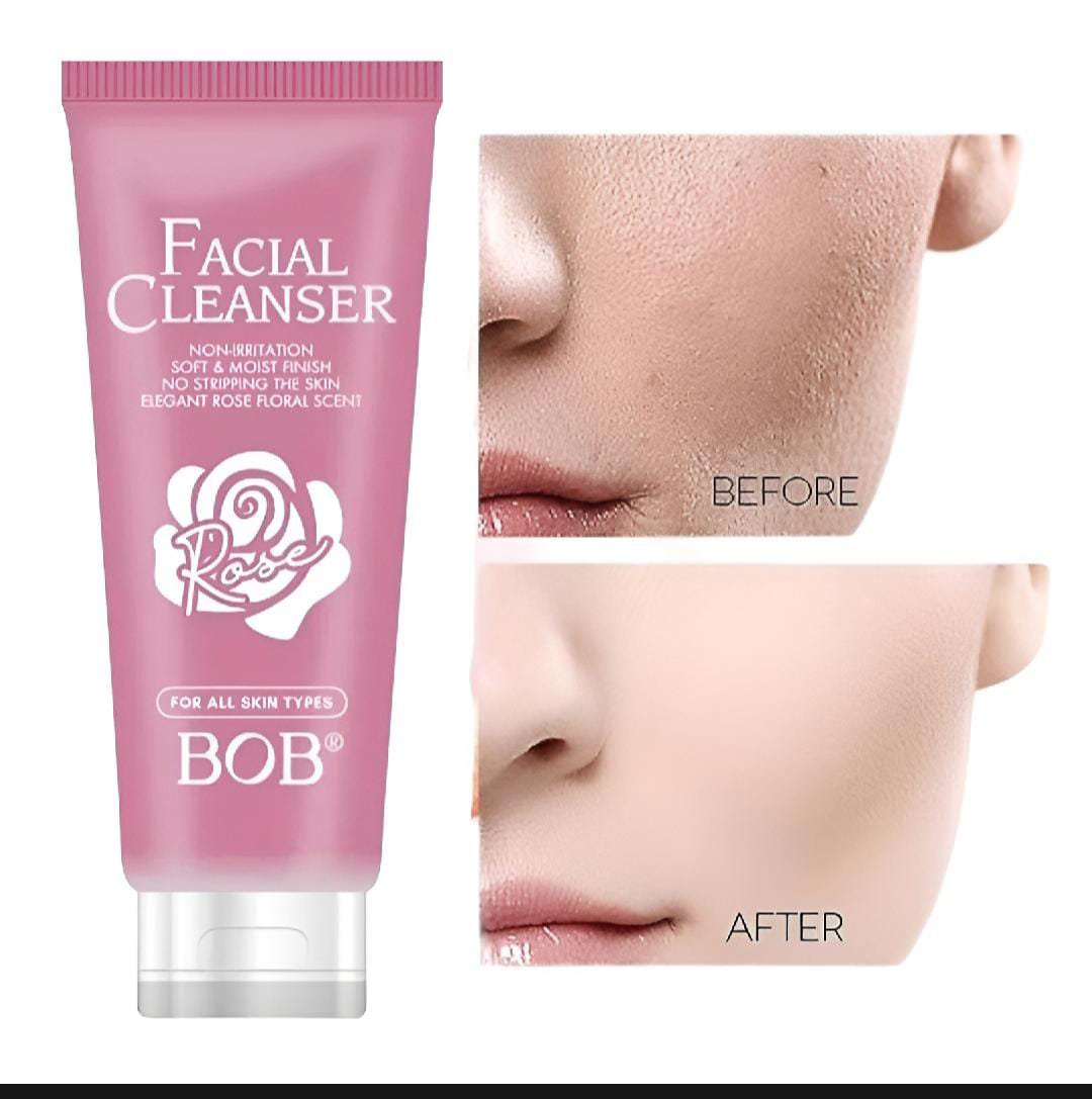 BOB Clearing & Smoothing Natural Ingredients Oil Control Facial Cleanser Face wash 110g
