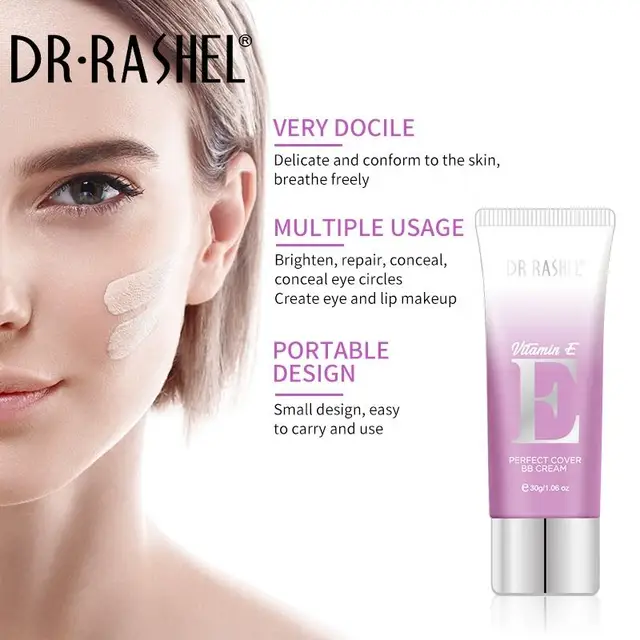 DR RASHEL Vitamin E Perfect Cover BB Cream Makeup Foundation