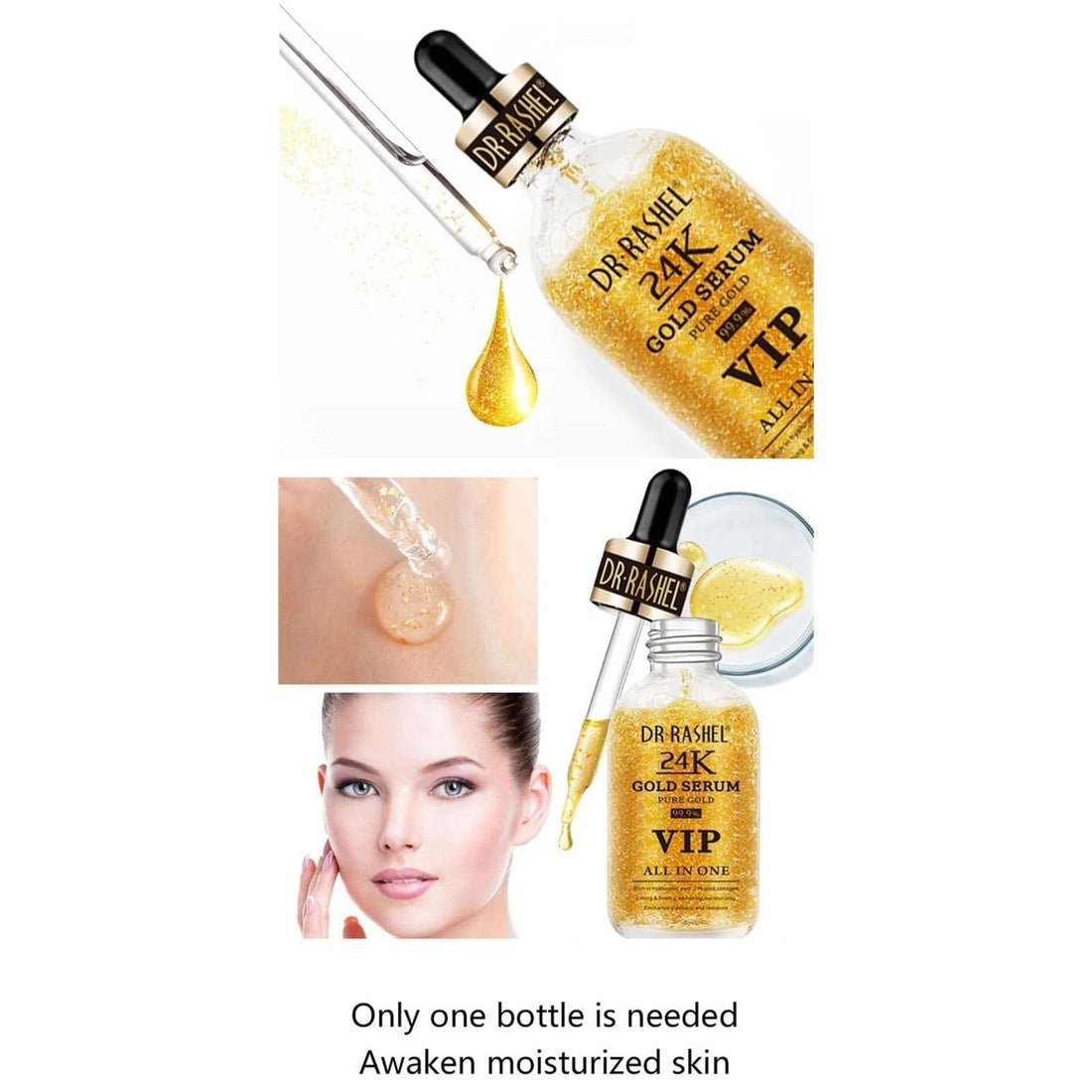 Dr.Rashel 24k VIP All In One Serum, 50ml
