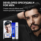 Disaar Men's Color Cream 100% Grey Coverage ( Natural Black 22\0)