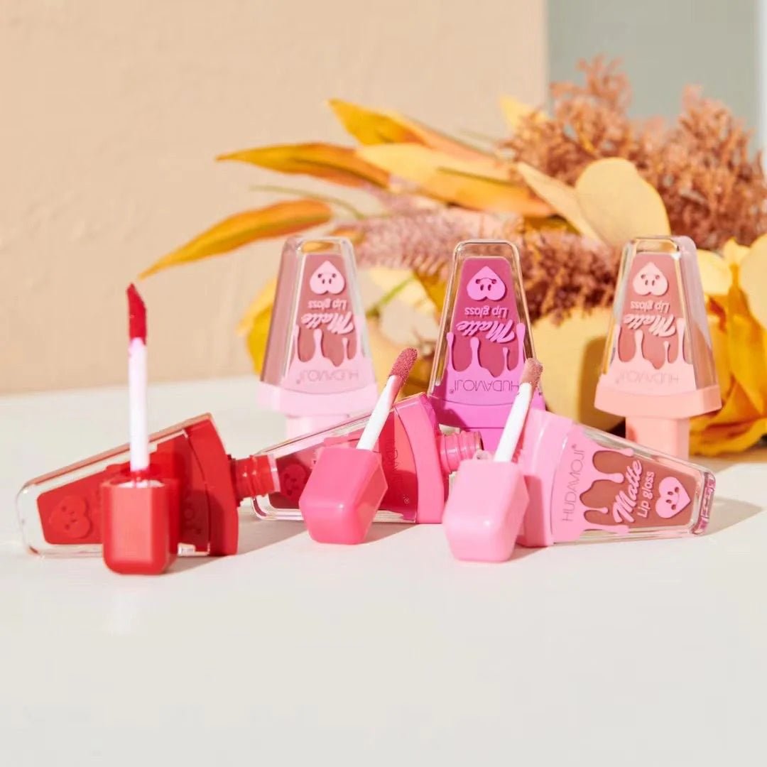 HudaMoji Matte Lipgloss Set of 6