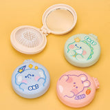Kids Folding Soft Hair Brush with Mirror
