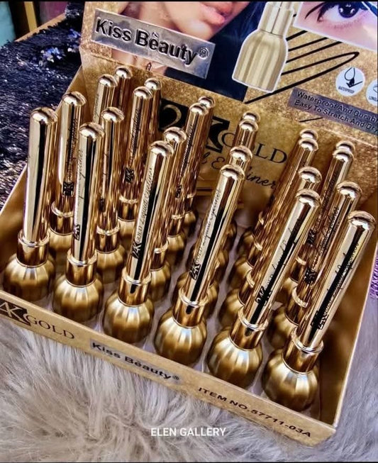 Kiss Beauty 24K Gold Waterproof Liquid Eyeliner