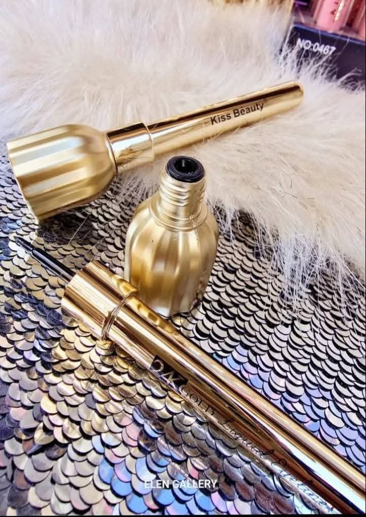 Kiss Beauty 24K Gold Waterproof Liquid Eyeliner