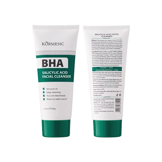 KORMESIC BHA Salicylic Acid Remove Oil and Reduces Blackhead Facial Cleanser 100g