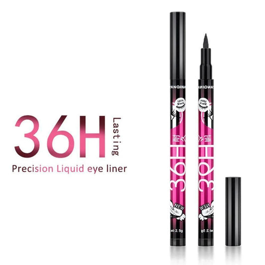 Yanqina 36h Waterproof Pen Marker EyeLiner Smudge Proof