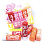 Crazy Lips Fruity Flavour Natural Pink Lip Balm set of 12
