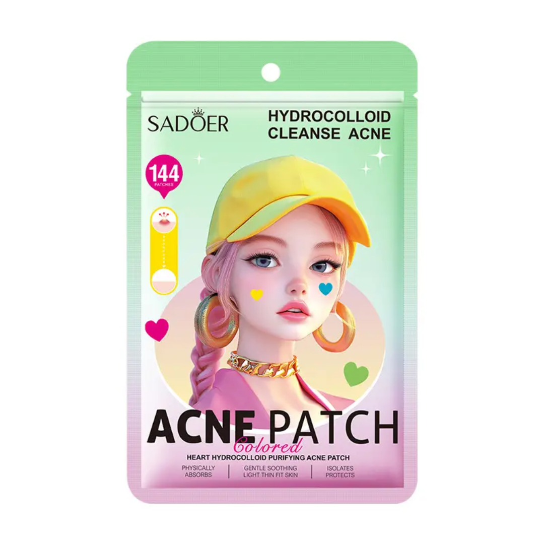 Sadoer Hydrocolloid Purifying Acne Patch (144 Patches)