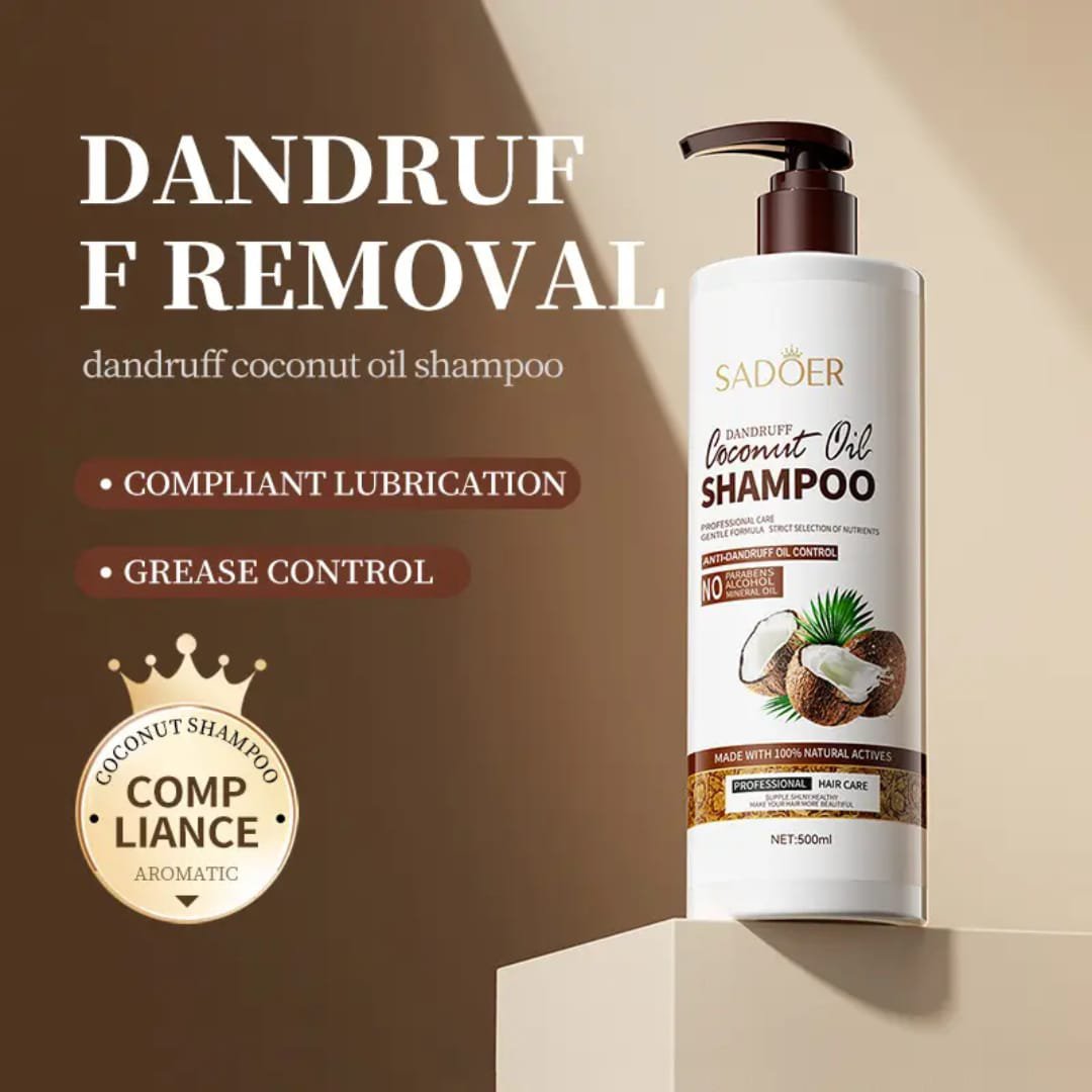 Sadoer Dandruff Oil Control Coconut Oil Shampoo 500ml